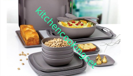 Στερεό γκρίζο Dinnerware μπαμπού χρώματος επαναχρησιμοποιήσιμο, μίας χρήσης Dinnerware μπαμπού