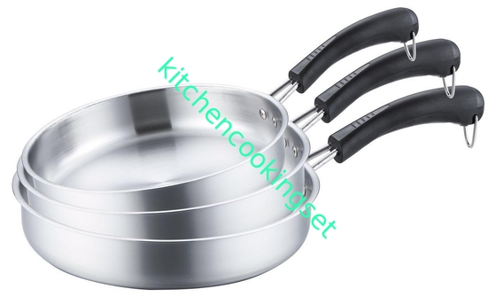 Παν, προσαρμοσμένο ανοξείδωτο Skillet Saute ανοξείδωτου σχεδίου Fashional